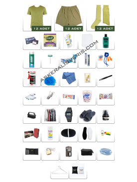 12'li <strong>HER ŞEY DAHİL</strong> Karacı Askerlik Paketi