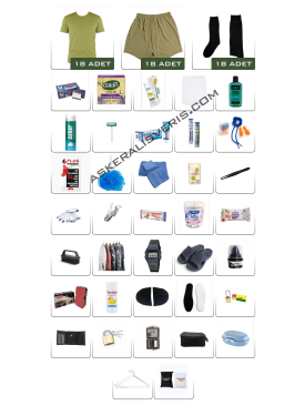 18'li <strong>HER ŞEY DAHİL</strong> Jandarma Askerlik Paketi