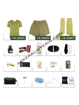 18'li <strong>TEMEL</strong> Karacı Askerlik Paketi