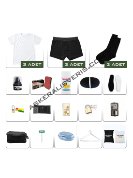 3’lü <strong>TEMEL</strong> Denizci Askerlik Paketi