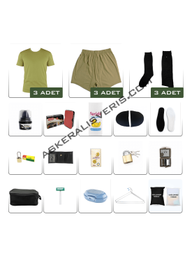 3’lü <strong>TEMEL</strong> Jandarma Askerlik Paketi