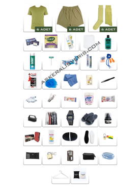 6'lı <strong>HER ŞEY DAHİL</strong> Karacı Askerlik Paketi